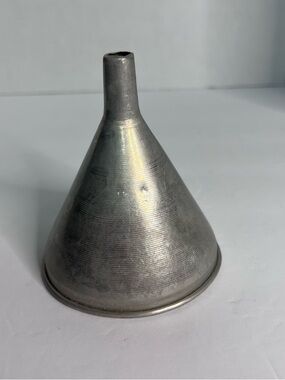 Vintage Aluminum Metal Funnel Kitchen Utensil Kitchen Tool
